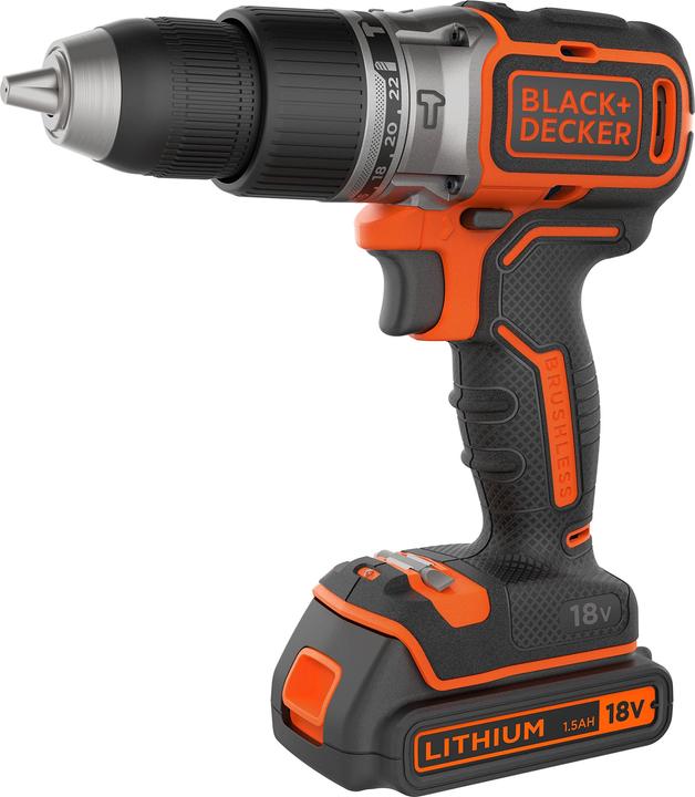 Actual product image Black & Decker BL188KBQW Batterypowered impact wrench (Rechargeable battery operated)