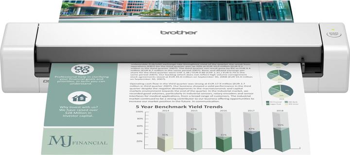 Actual product image Brother DS-740D (USB)