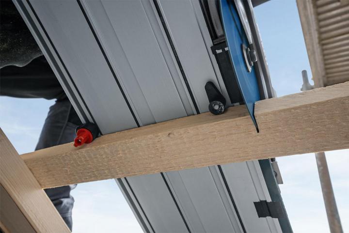 Productafbeelding Bosch Professional Accucirkelzaag GKS 18V-57-2 GX Professional solo, 18 volt (blauw/zwart, zonder accu en lader)