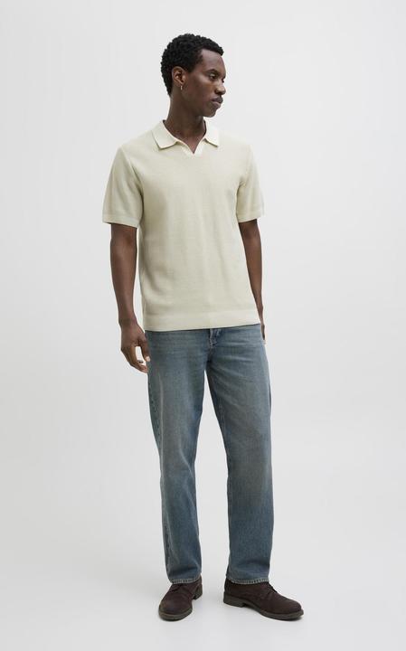 Produktbild Jack & Jones Jprcceaston Knit Split Neck Ss Sn (L)