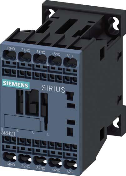 Actual product image Siemens Coupling auxiliary contactor 2S+2Ö 24VDC S00 3RH2122-2