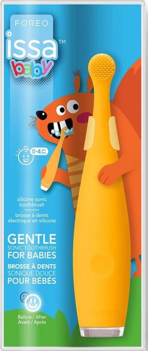 Actual product image Foreo Sonic toothbrush ISSA Baby Sunflower Yellow Squirrel (Sonic toothbrush)
