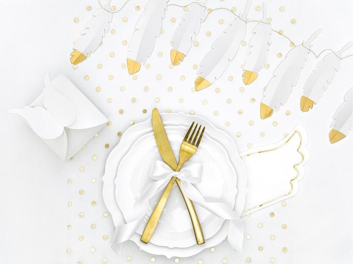Immagine prodotto Partydeco Ghirlanda Piume 1.6 m, Bianco