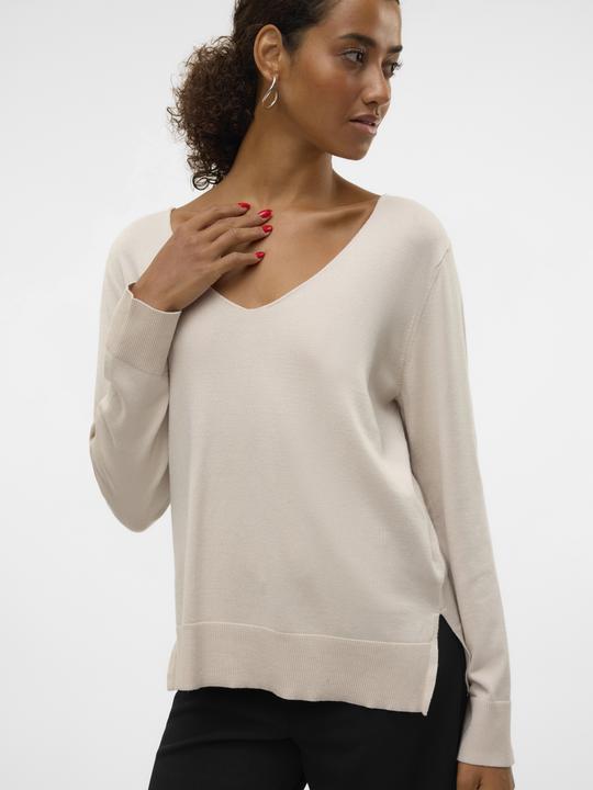 Produktbild Vero Moda Vmsilje Ls V-Neck Pullover Ga Noos (XL)