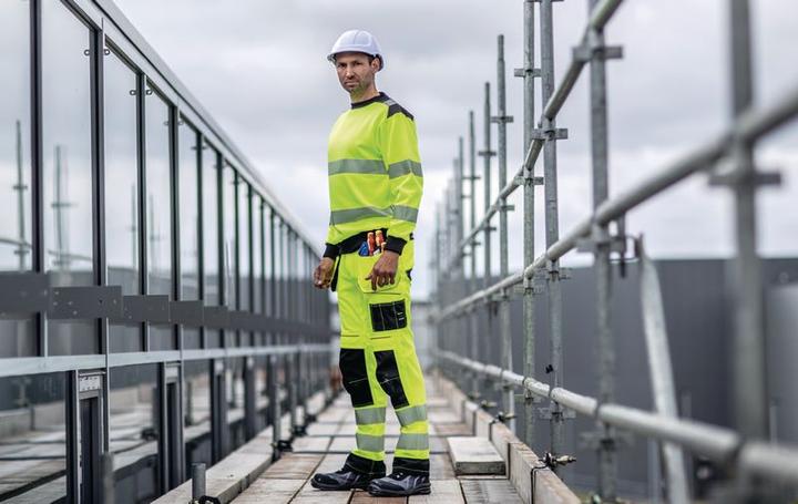 Image du produit Portwest Pantalon haute visibilité PW340 jaune/noir (30, 46)
