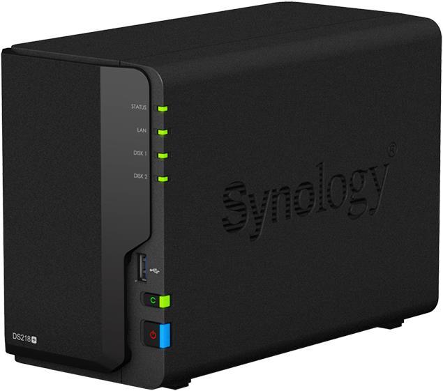 Actual product image Synology Ds218+ (0 TB)