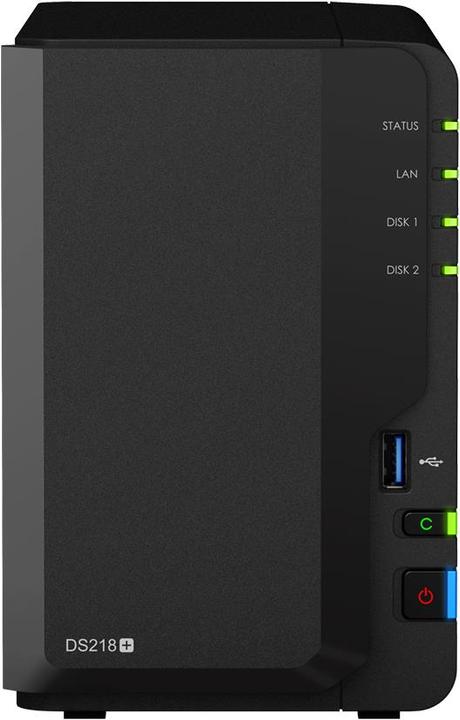Actual product image Synology Ds218+ (0 TB)