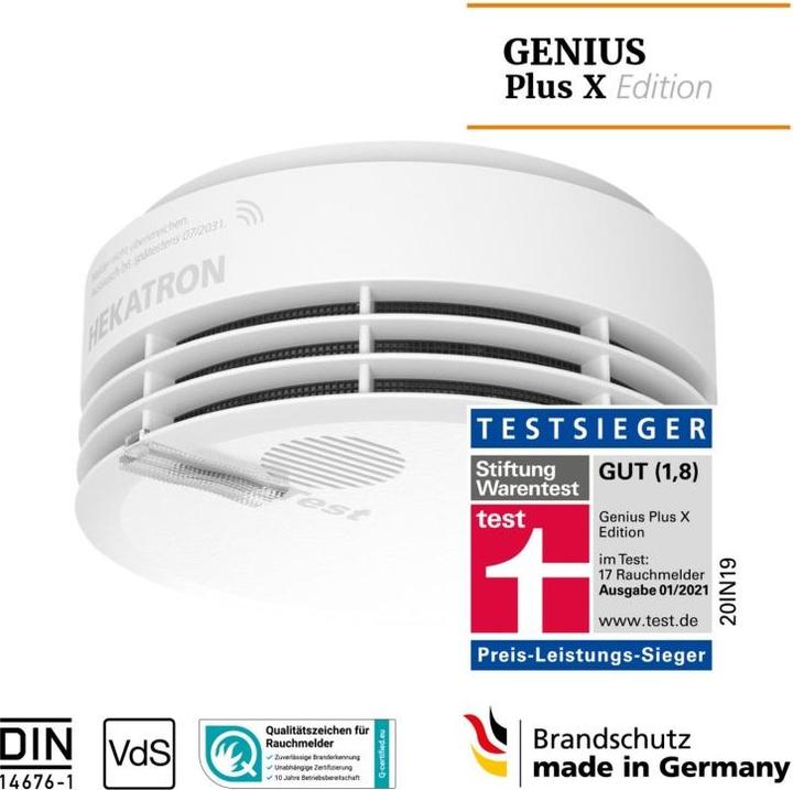 Productafbeelding Hekatron Genius Plus X