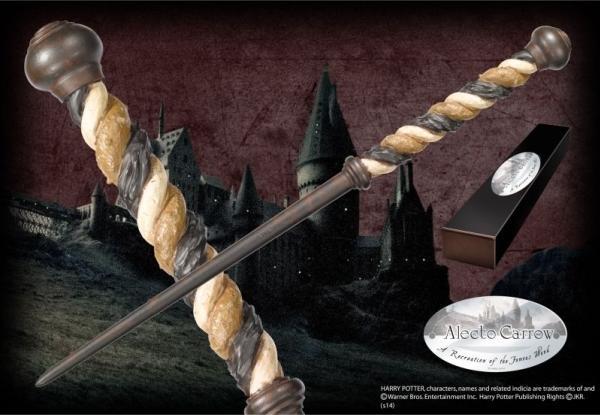 Produktbild Noble Collection Harry Potter Zauberstab Alecto Carrow (Charakter-Edition)