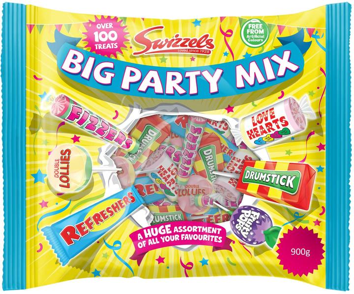 Actual product image Swizzels Big Party Mix 900 g (1 pcs., 900 g)