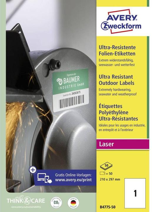 Produktbild Avery Ultra-Resistente Folien-Etiketten