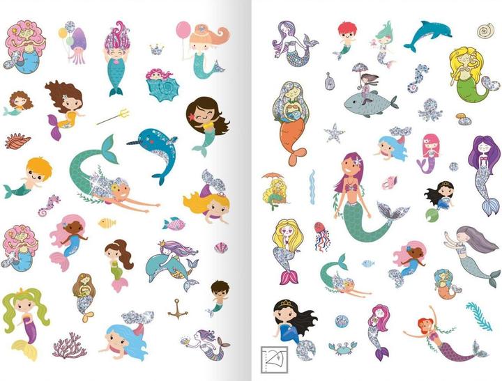 Produktbild ARS Glitzerspass Meerjungfrau-Sticker