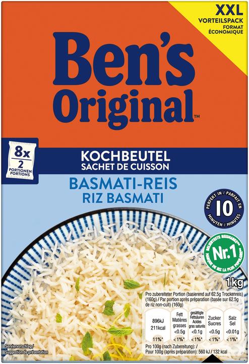 Ben's Original Basmati Reis Kbtl (1000 g)