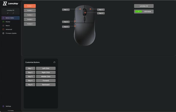 Actual product image Keychron Lemokey G2 (Wireless, Cable)