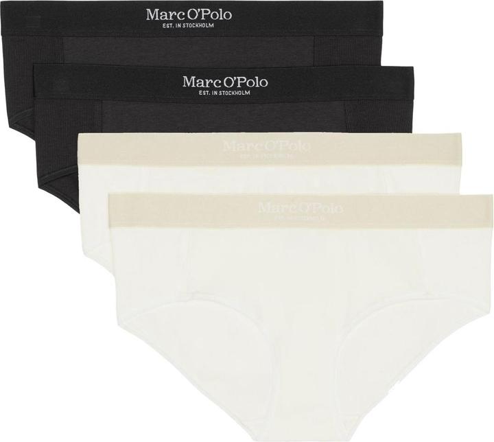 Produktbild Marc O'Polo 4er Pack Iconic Rib Hipster (L, 4er Pack)