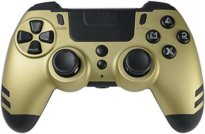 Produktbild Steelplay Slim Pack Wireless Controller Gold Multi (PS4, PC)