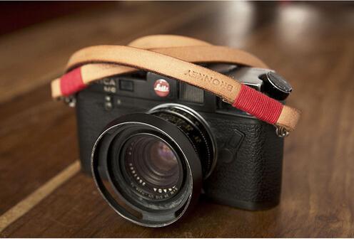 Immagine prodotto Bronkey Tokyo 103 - Marrone chiaro e rosso, 95 cm Cinturino in pelle, 95 cm