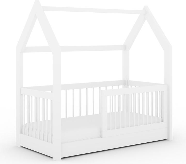 Image du produit ADRK Furniture Graja Lit de maison avec matelas (140 x 70 cm)