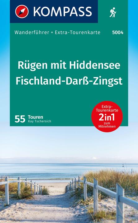 Actual product image Hiking guide Rügen, with Hiddensee and Fischland-Darss-Zingst, 55 tours with