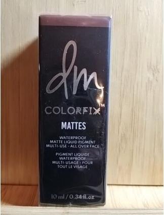 Danessa Myricks Colorfix Matte - Exposed (Schwarz, Blau)
