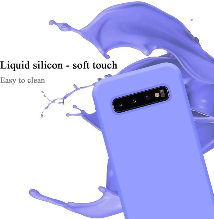 Actual product image Cadorabo TPU Liquid Silicone Case Cover (Samsung Galaxy S10+)