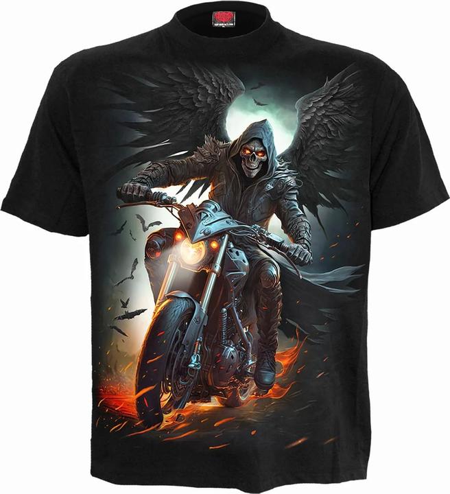 Spiral Night Rider TShirt kurzärmlig