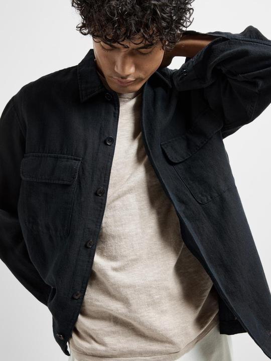 Produktbild Slhmads-Linen Overshirt Ls Noos (XL)