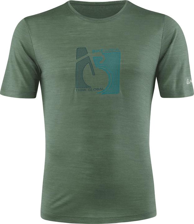 Löffler Printshirt Bike Merino-Tencel
