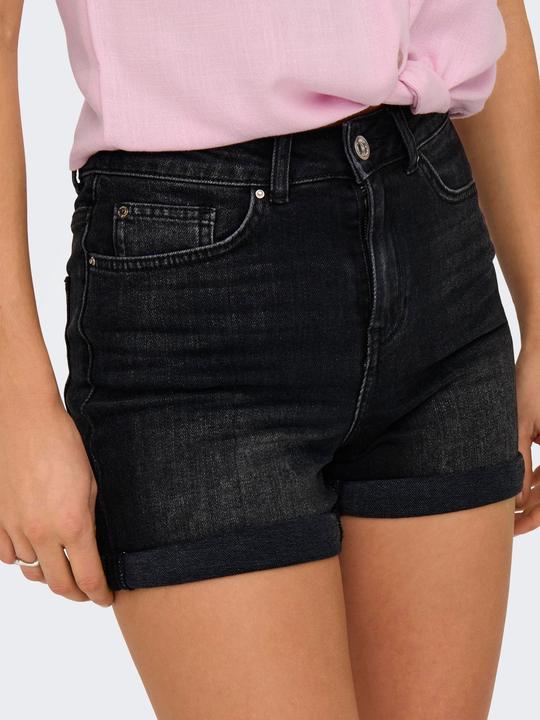 Produktbild Only ONLJOSEPHINE Hohe Taille Normal geschnitten Jeans-Shorts Jeans-Shorts (M)