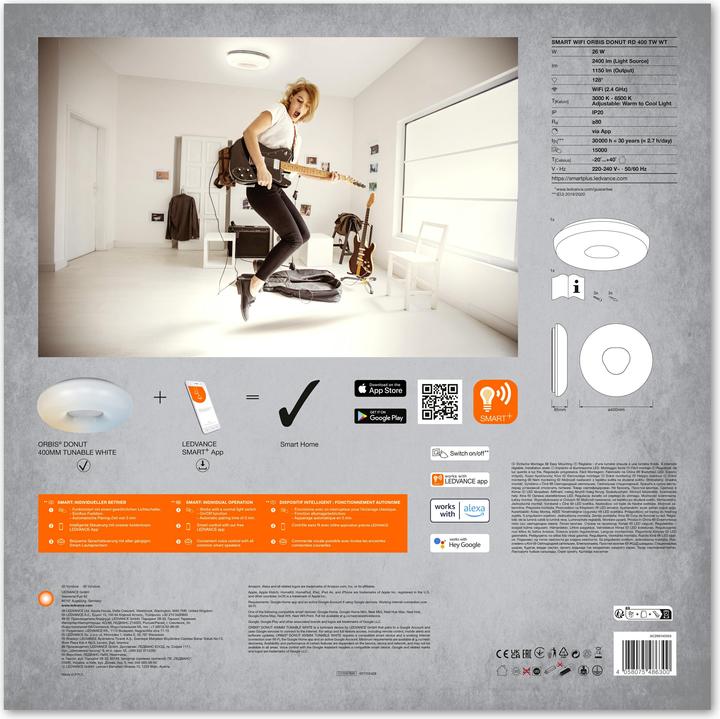 Productafbeelding Ledvance Smart+ Orbis Donut (2500 lm)