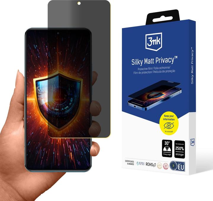 Produktbild 3MK Folia ochronna prywatyzujÄ ca matowa Silky Matt Privacy na Xiaomi 12T Pro (Xiaomi 12T Pro)