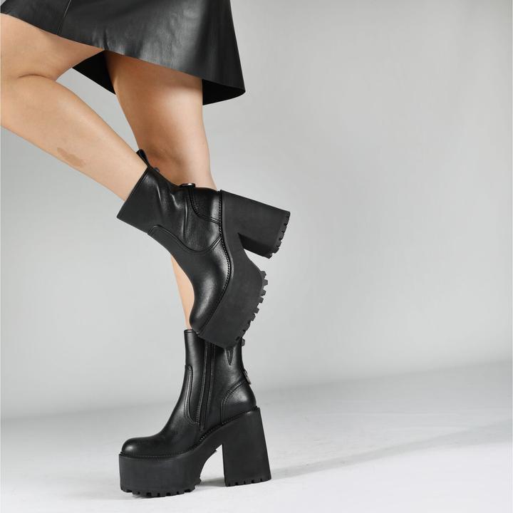 Actual product image Buffalo 's zipped boots killah - vegan nappa mid (41)