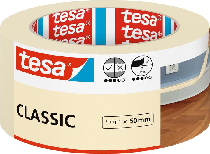 Actual product image tesa Masking tape CLASSIC (50 mm)