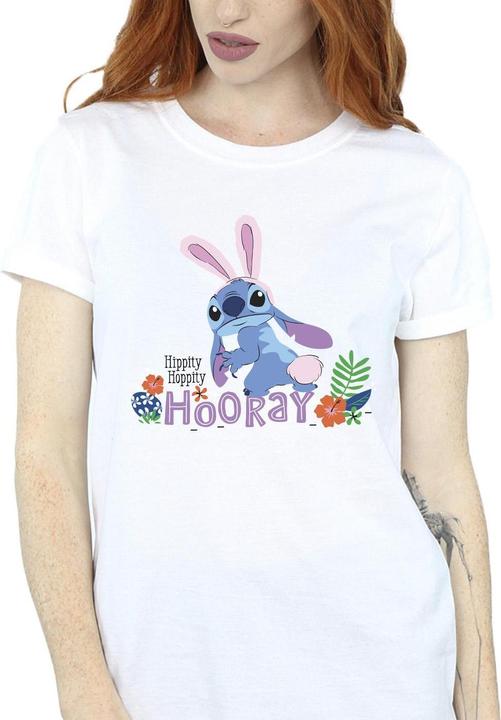 Immagine prodotto Disney Lilo & Stitch Hippity Hop Stitch Maglietta Ampia Donna (3XL)