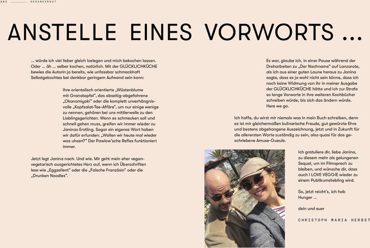Image du produit I Love Veggie (Allemand, Tim Gutke, Janina Uhse, Janina et la nourriture, 2021)