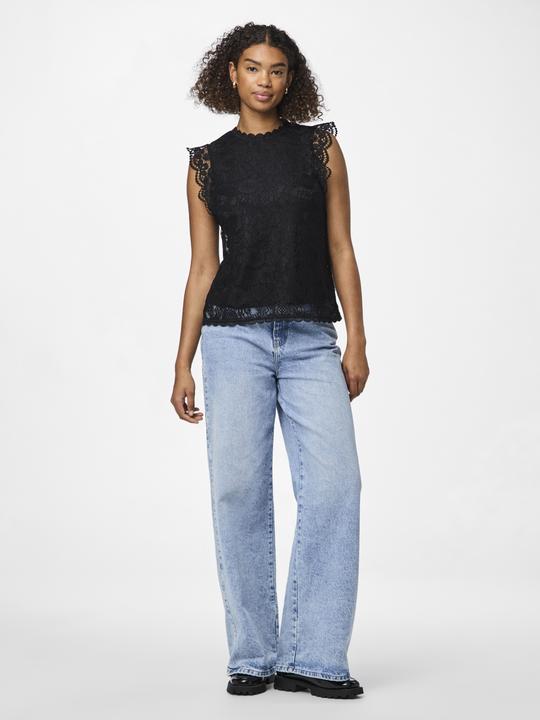 Image du produit Pieces Pcolline Sl Lace Top Noos (XXL)