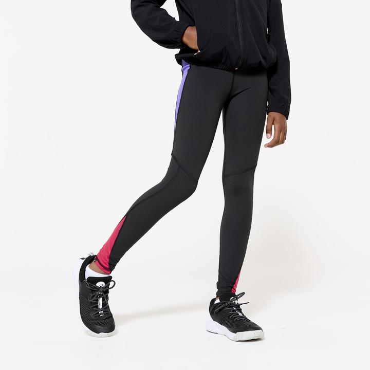 Decathlon Leggings Kinder - S900 schwarz