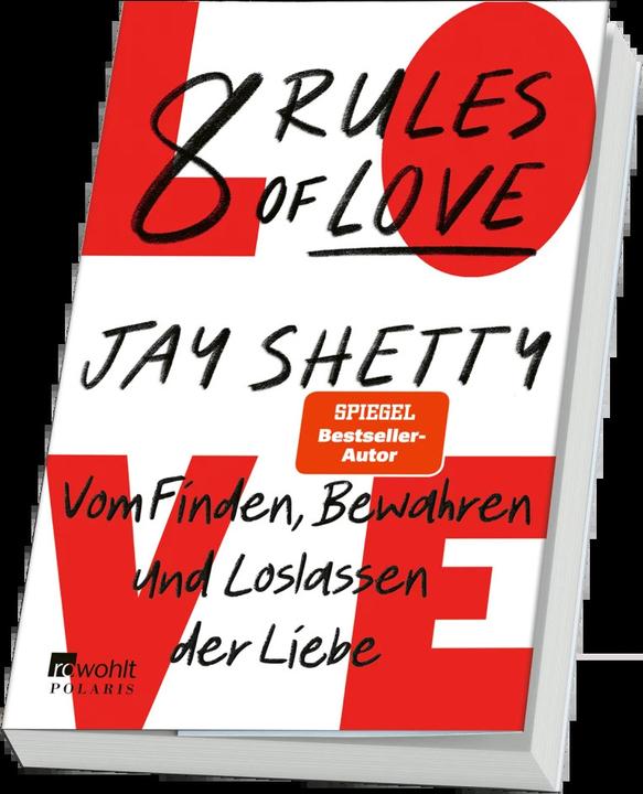 Actual product image 8 Rules of Love (German, Jay, Shetty, 2023)