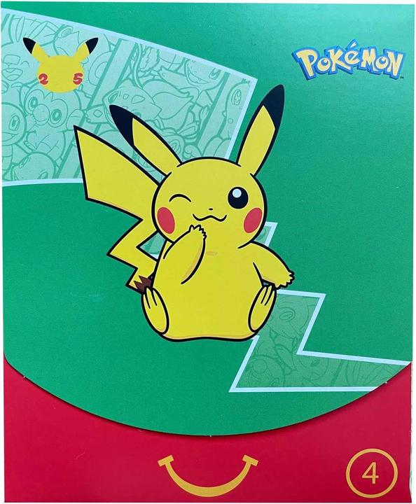 Image du produit Pokémon 25th Anniversary McDonalds Promo Booster 2021 (Anglais, Pack de boosters)