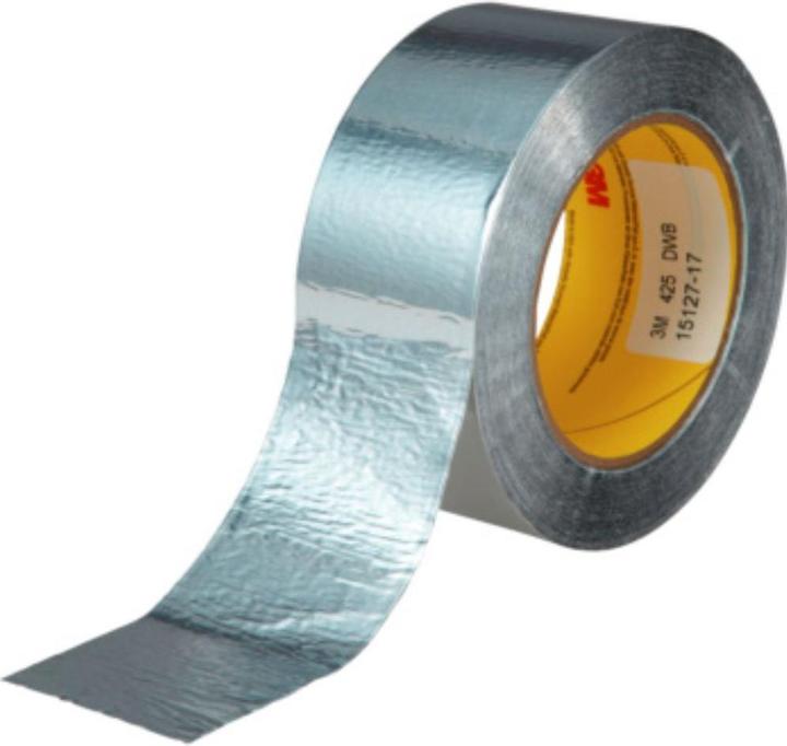 Produktbild 3M Aluminiumklebeband 425, silber, 38 mm x 55m, Dicke 0.12mm (38 mm)