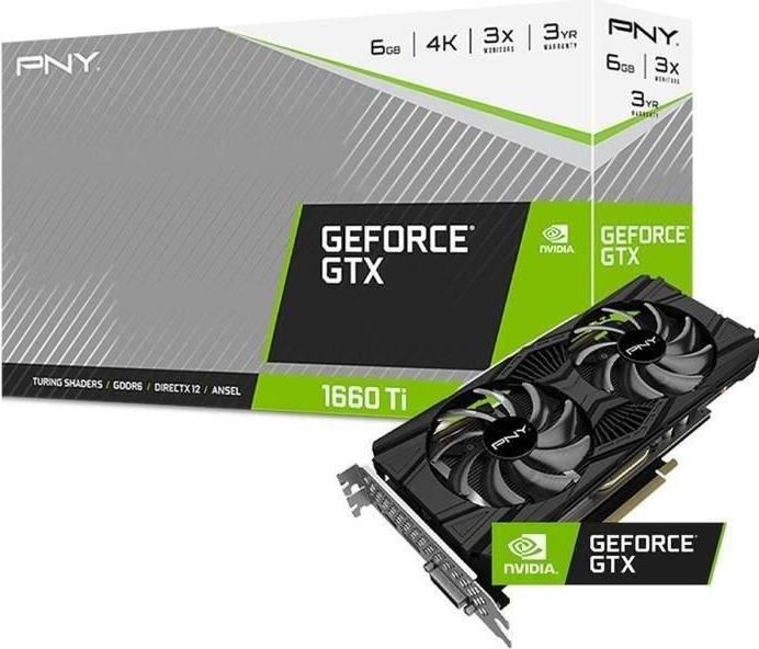 Actual product image PNY GeForce GTX 1660Ti XLR8 Gaming 6GB (6 GB)