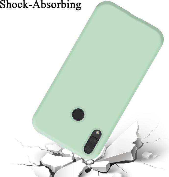 Actual product image Cadorabo TPU Liquid Silicone Case Cover (Huawei Y7 Prime (2019), Huawei Y7 (2019))
