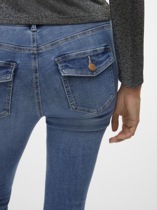 Produktbild Vero Moda VMFLASH Mid Rise Ausgestellt Jeans Ausgestellt (32)