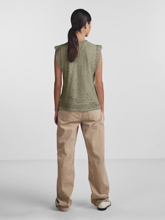 Image du produit Pieces Pcolline Sl Lace Top Noos (XL)