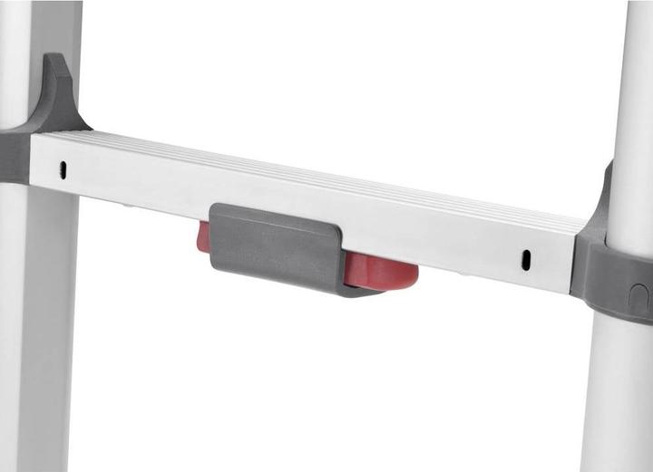Actual product image Hailo FlexLine, aluminium safety telescopic ladder, 9 rungs (Single ladder, 264 cm)