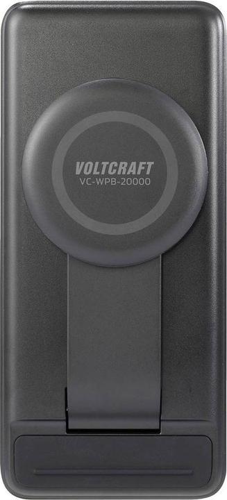 Image du produit Voltcraft VC-WPB-20000 Powerbank 20000 mAh Qi Wireless Charging, Power Delivery Li-Ion noir Stat (20000 mAh)