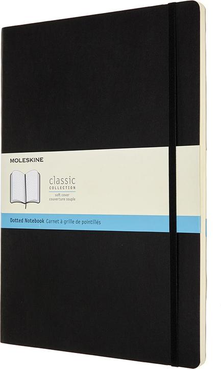 Actual product image Moleskine Notebook classic (A4, Checked, Soft cover)