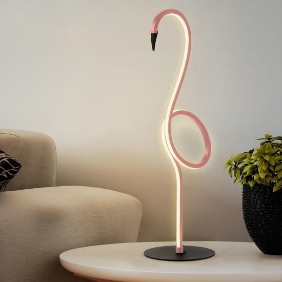 Actual product image Elstead Lighting Elstead Flamingo LED table lamp Pink 6W warm white FLAMINGO-TL-PNK (420 lm)