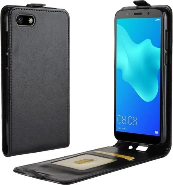 Actual product image MU Classic Crazy Horse Leather Flipcase Series (Huawei Y5 (2018))