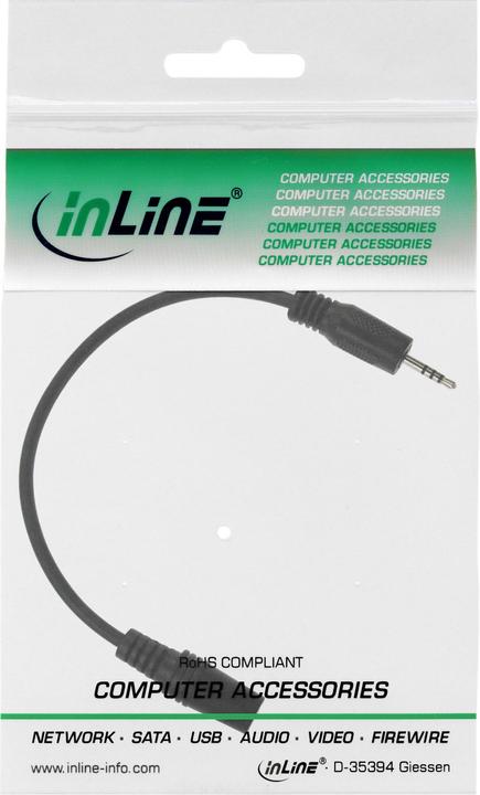 Actual product image InLine 2.5mm - 3.5mm (2 m, 2.5mm, 3.5mm jack (AUX))